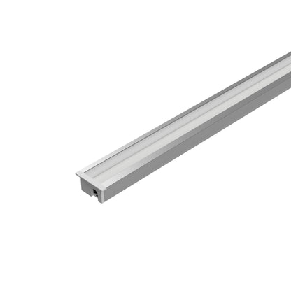 InvisiLED Angled Recessed Channel in Aluminum.