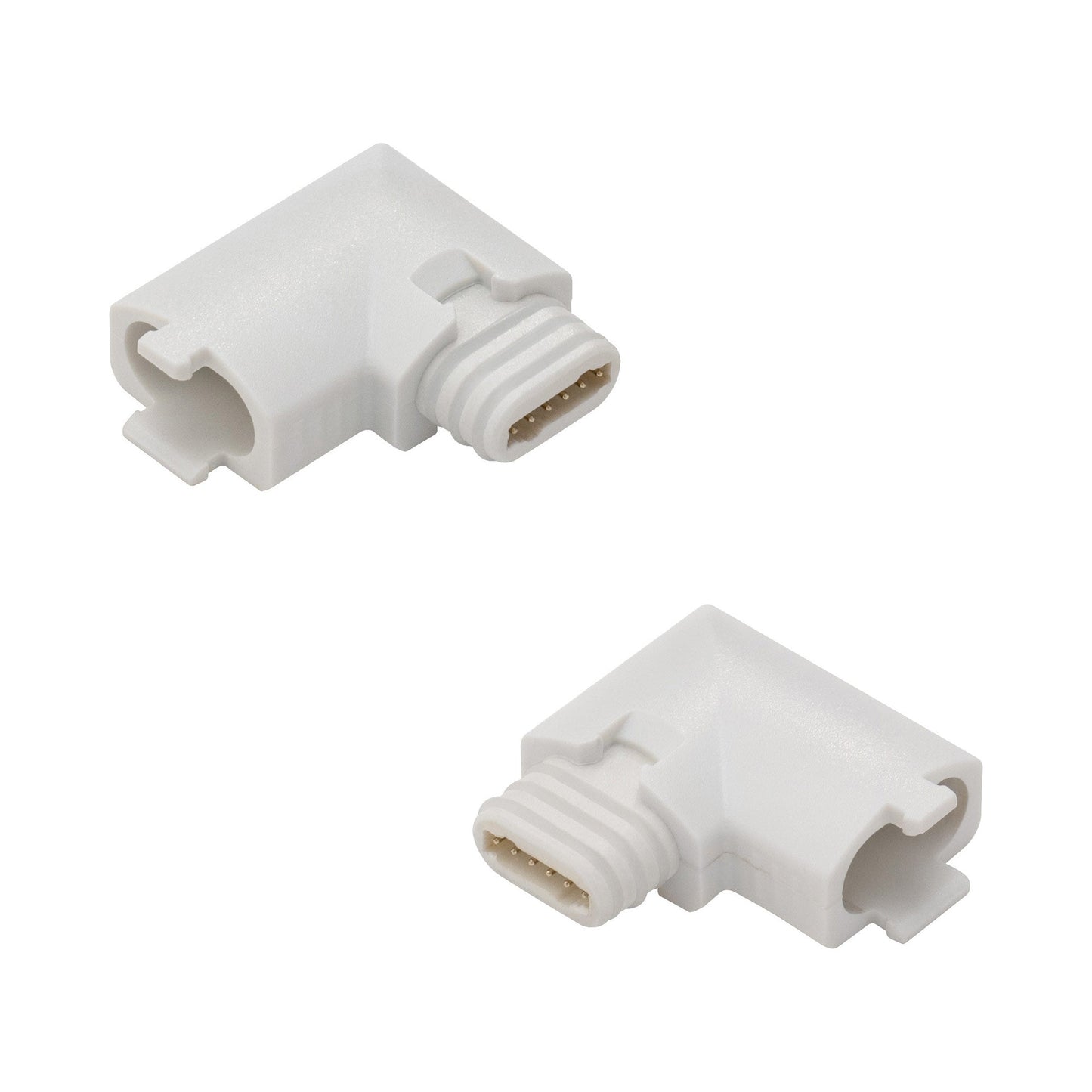 InvisiLED Outdoor Pro+ RGBWW 12V Landscape L and J Connector in Detail.