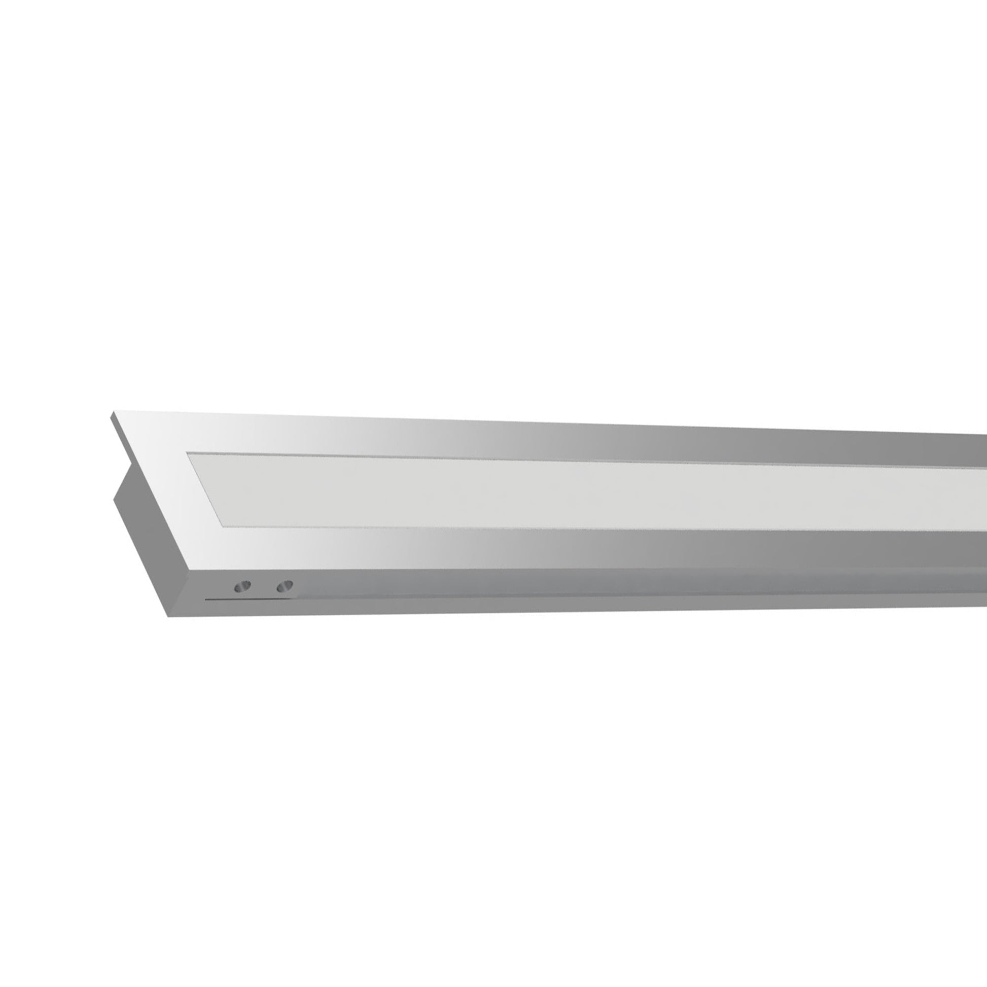 InvisiLED Recessed Mounted Trim Channel in Detail.