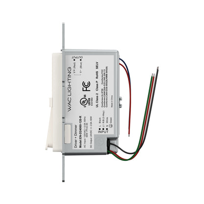 WAC Lighting LED Wall Mounted Driver and Dimmer in Detail.
