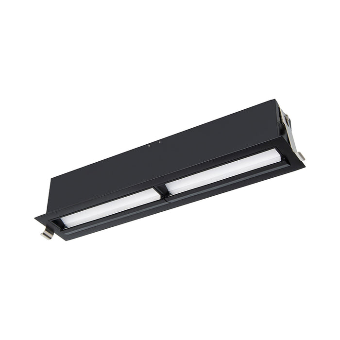 Multi Stealth LED Wall Wash Light in Black/Black (8-Cell).