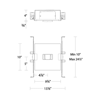 Multi Stealth New Construction Housing - line drawing.