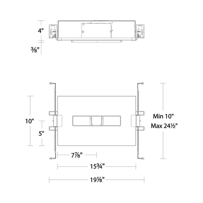 Multi Stealth New Construction Housing - line drawing.