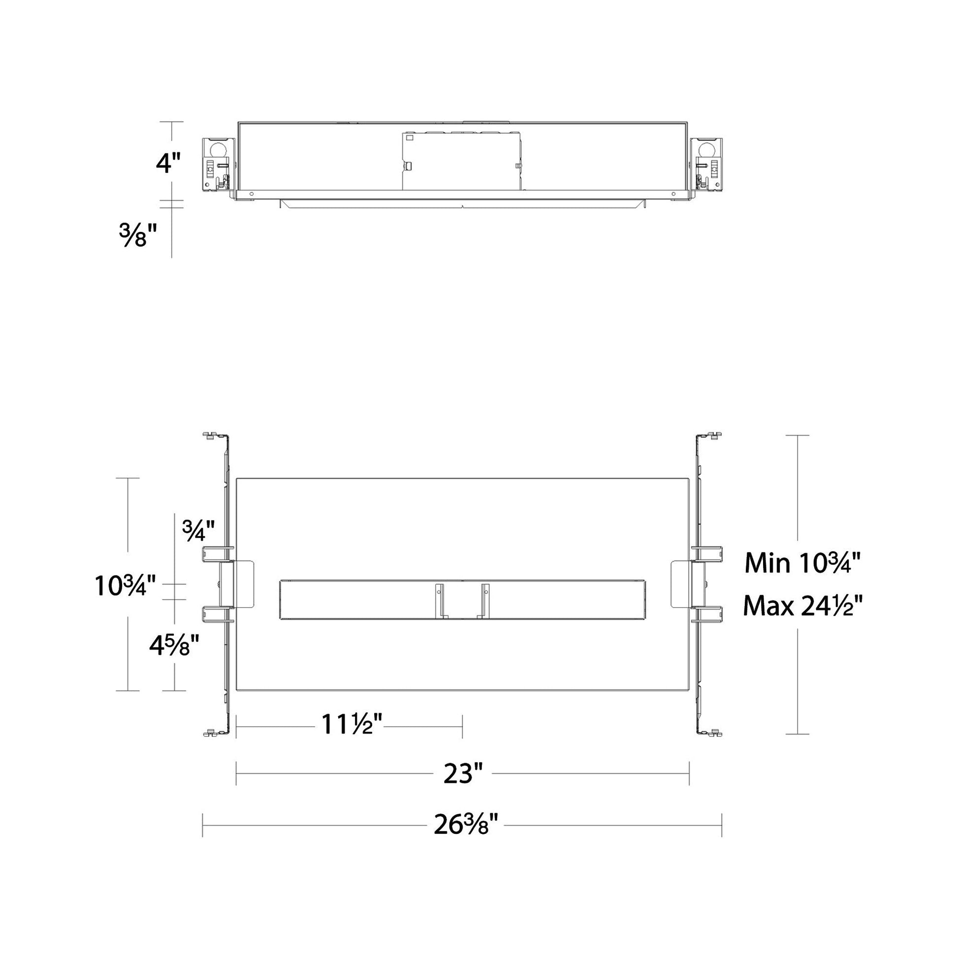 Multi Stealth New Construction Housing - line drawing.