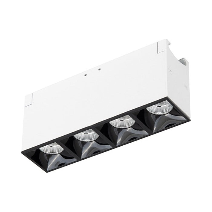 Multi Stealth Trimless LED Downlight in Black.