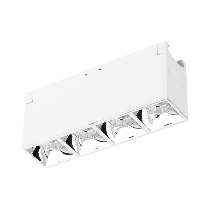 Multi Stealth Trimless LED Downlight in Chrome.