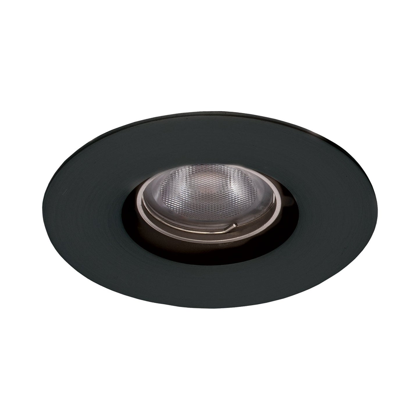 Ocular 1.0 Round Adjustable LED Recessed Trim in Gun Metal.