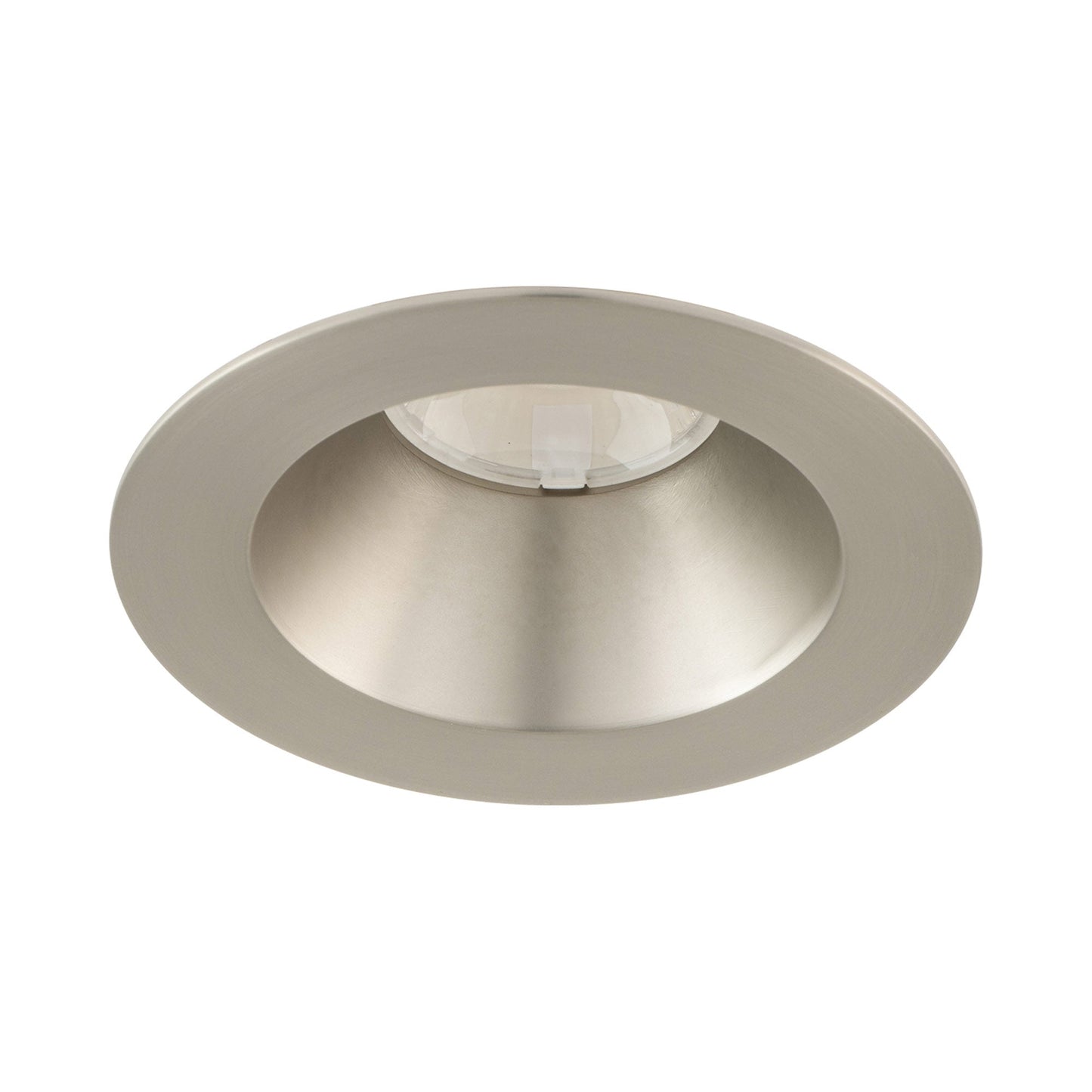 Ocular 3.0 Round Downlight LED Recessed Trim in Brushed Nickel (Die-cast aluminum/55-Degree/Selectable CCT/90CRI).