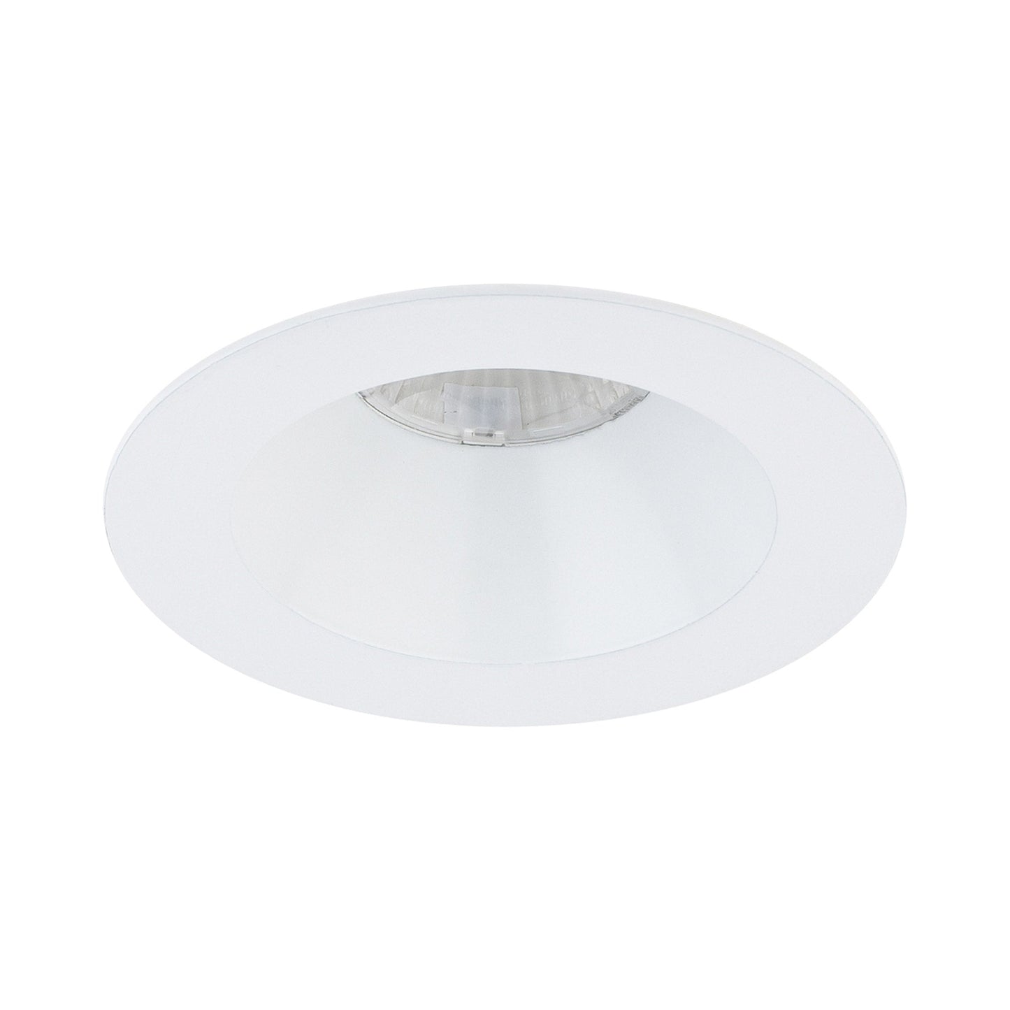 Ocular 3.0 Round Downlight LED Recessed Trim in White (Die-cast aluminum/55-Degree/Selectable CCT/90CRI).