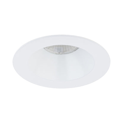 Ocular 3.0 Round Downlight LED Recessed Trim in White (Die-cast aluminum/55-Degree/Selectable CCT/90CRI).