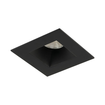 Ocular 3.0 Square Downlight LED Recessed Trim in Black.
