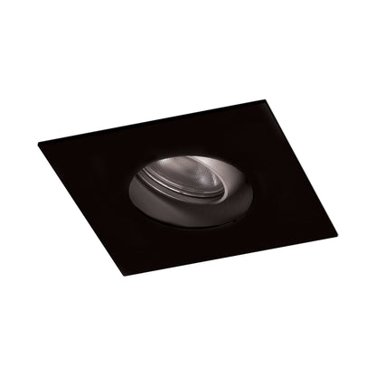 Ocularc 1.0 Square Adjustable LED Recessed Trim in Gun Metal.