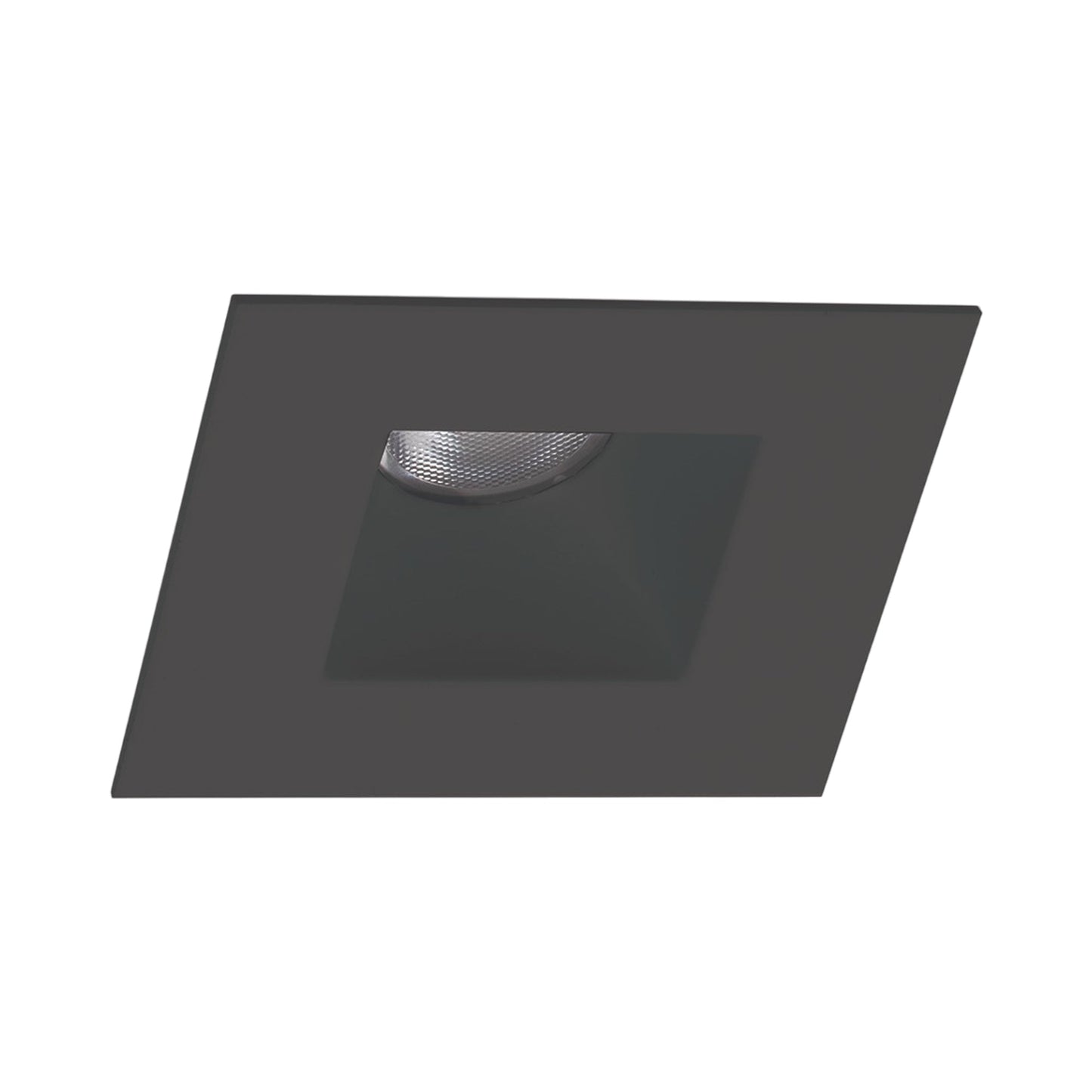 Ocularc 1.0 Square Open Reflector LED Recessed Trim in Black.