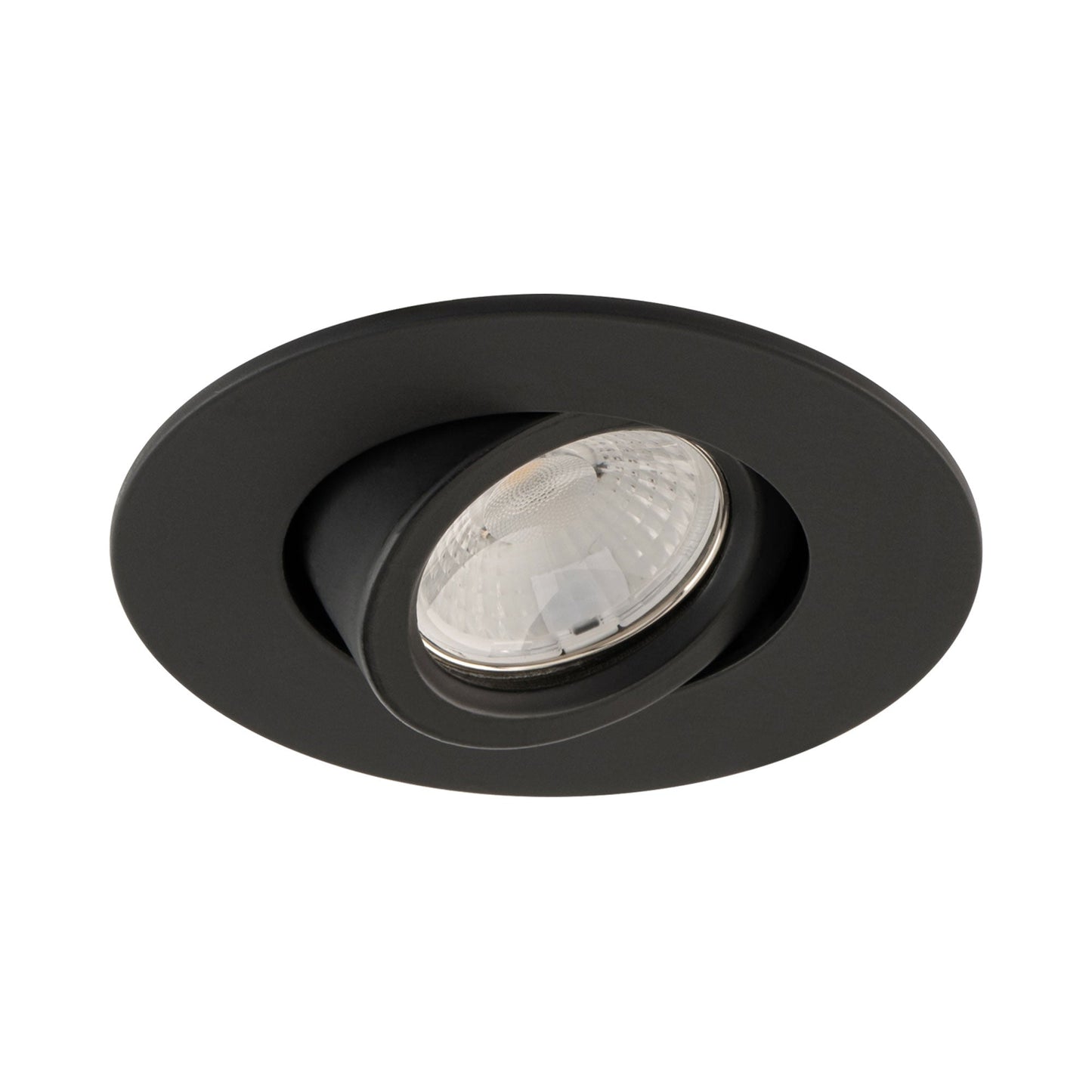 Ocularc 2.0 Round Adjustable 11W LED Recessed Trim in Black.