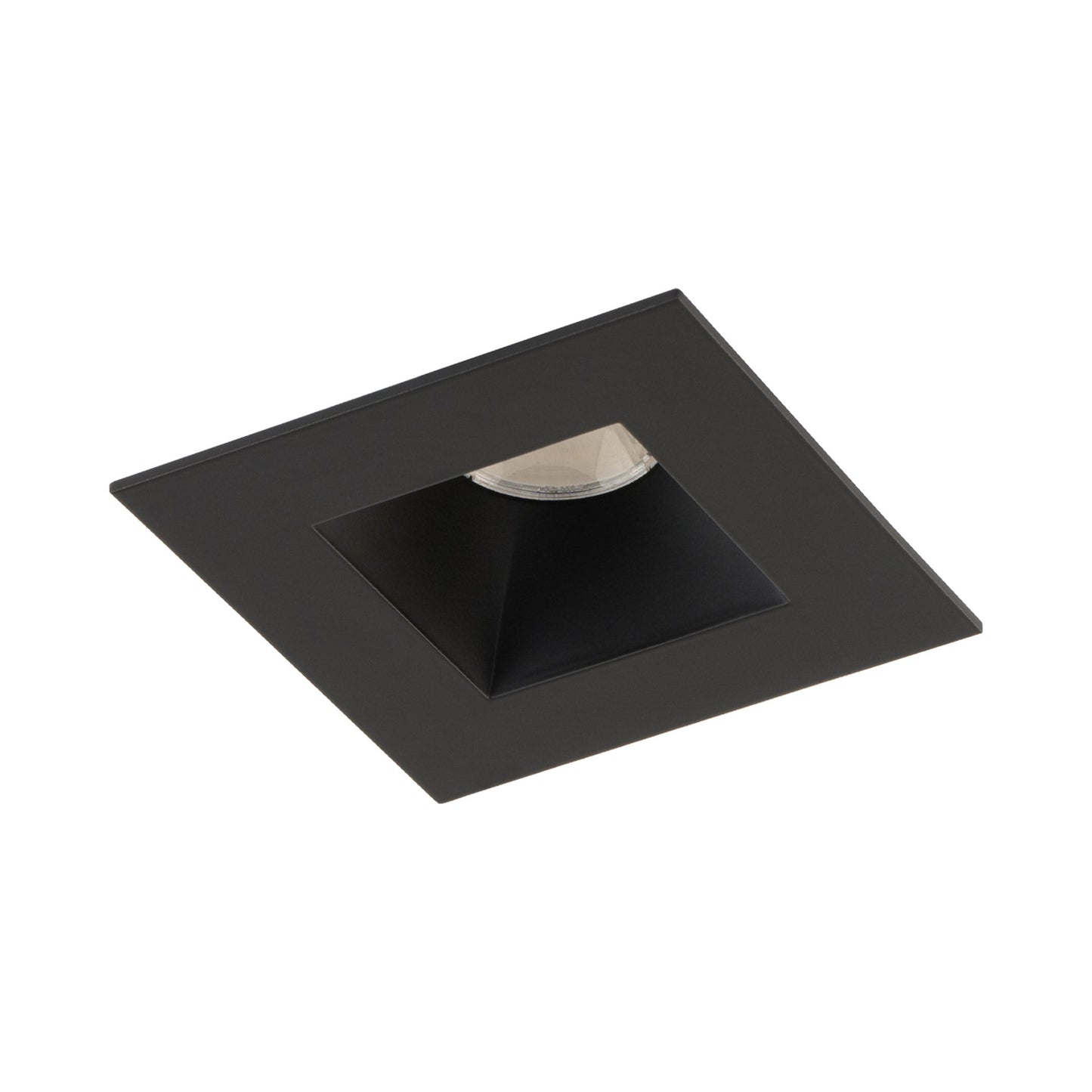 Ocularc 2.0 Square Open Reflector 11W LED Recessed Trim in Black.