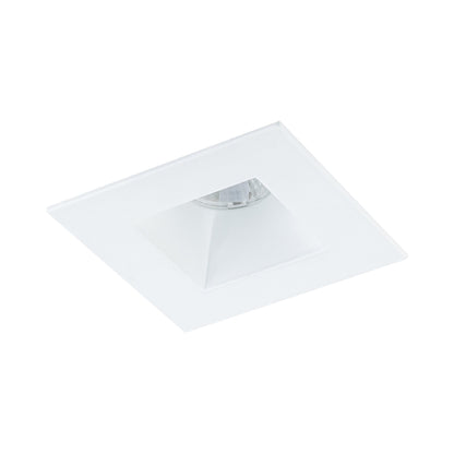 Ocularc 2.0 Square Open Reflector 11W LED Recessed Trim in White.