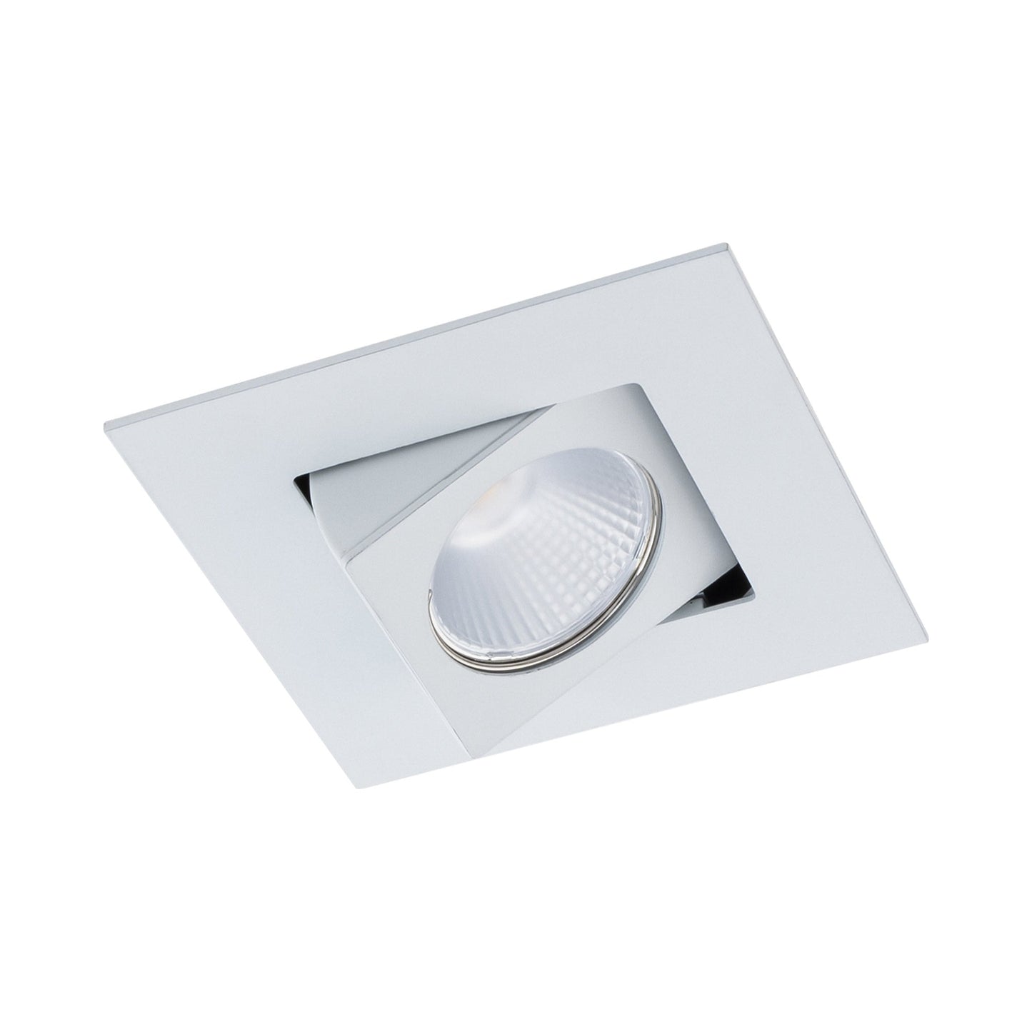 Ocularc 3.0 Dim-to-Warm Adjustable Square New Construction LED Downlight in White.
