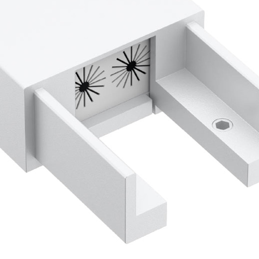 WAC Lighting Outdoor Track End Cap in Detail.