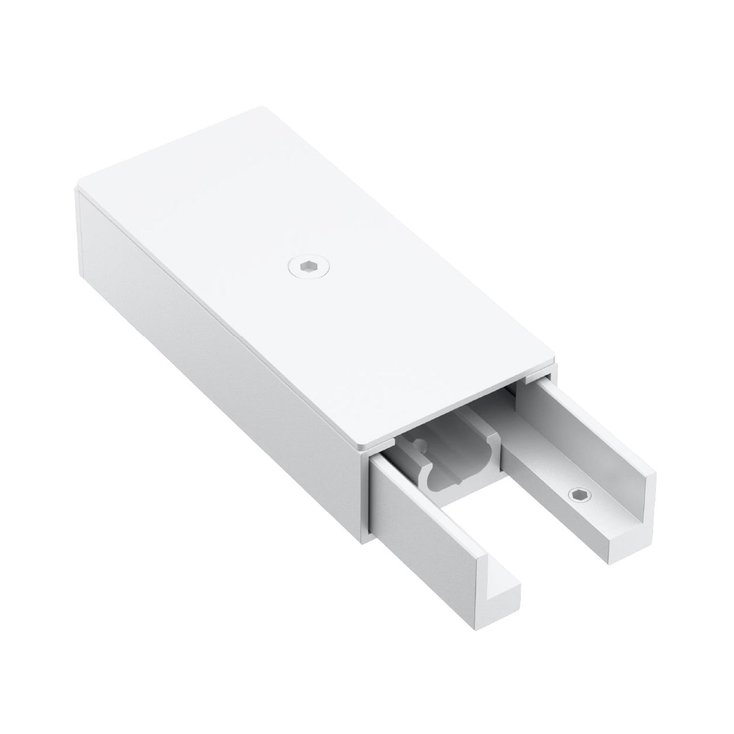 WAC Lighting Outdoor Track End Feed in White.