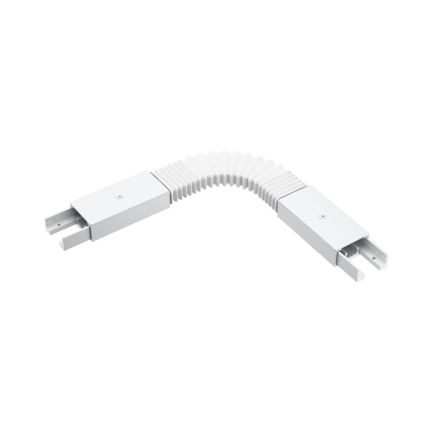 WAC Lighting Outdoor Track Flex Connector in White.