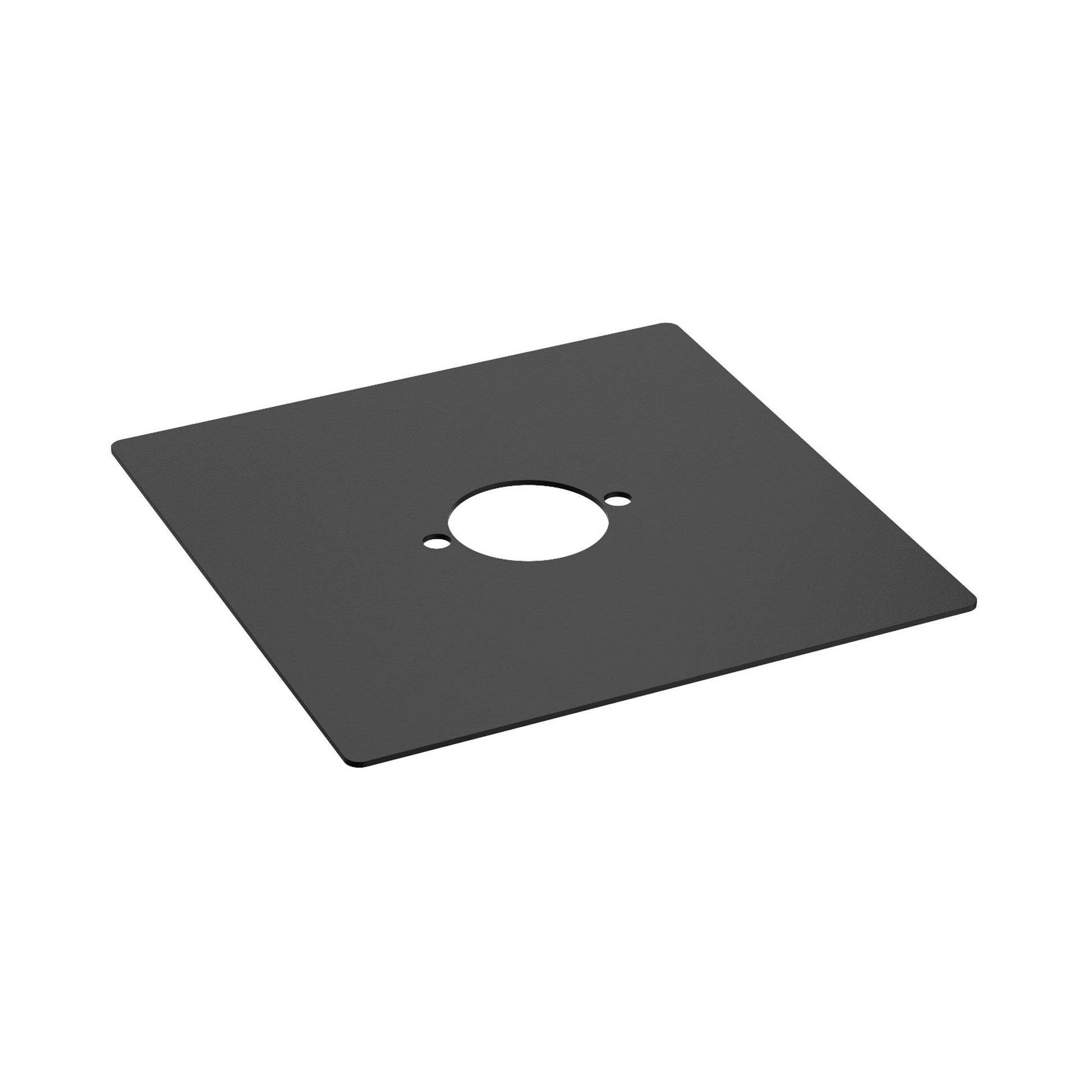 WAC Lighting Outdoor Track J-Box Cover in Black.