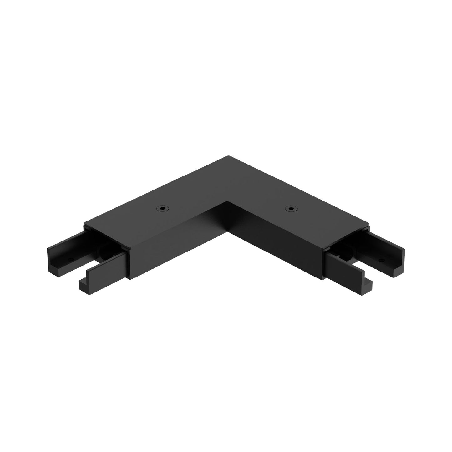 WAC Lighting Outdoor Track L Connector in Black.