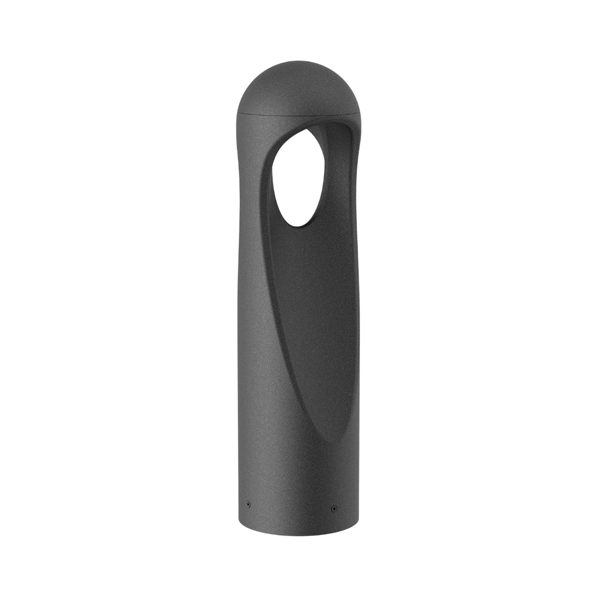 Passage Outdoor LED Path Light in Granite on Aluminum.