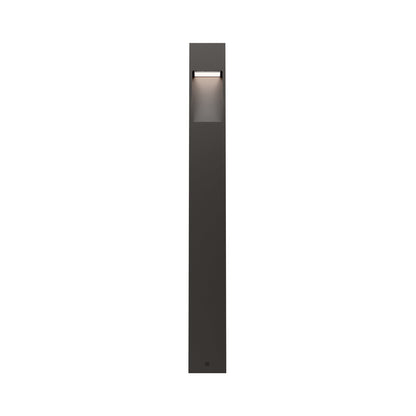 Standup Outdoor LED Path Light in Bronze on Aluminum.
