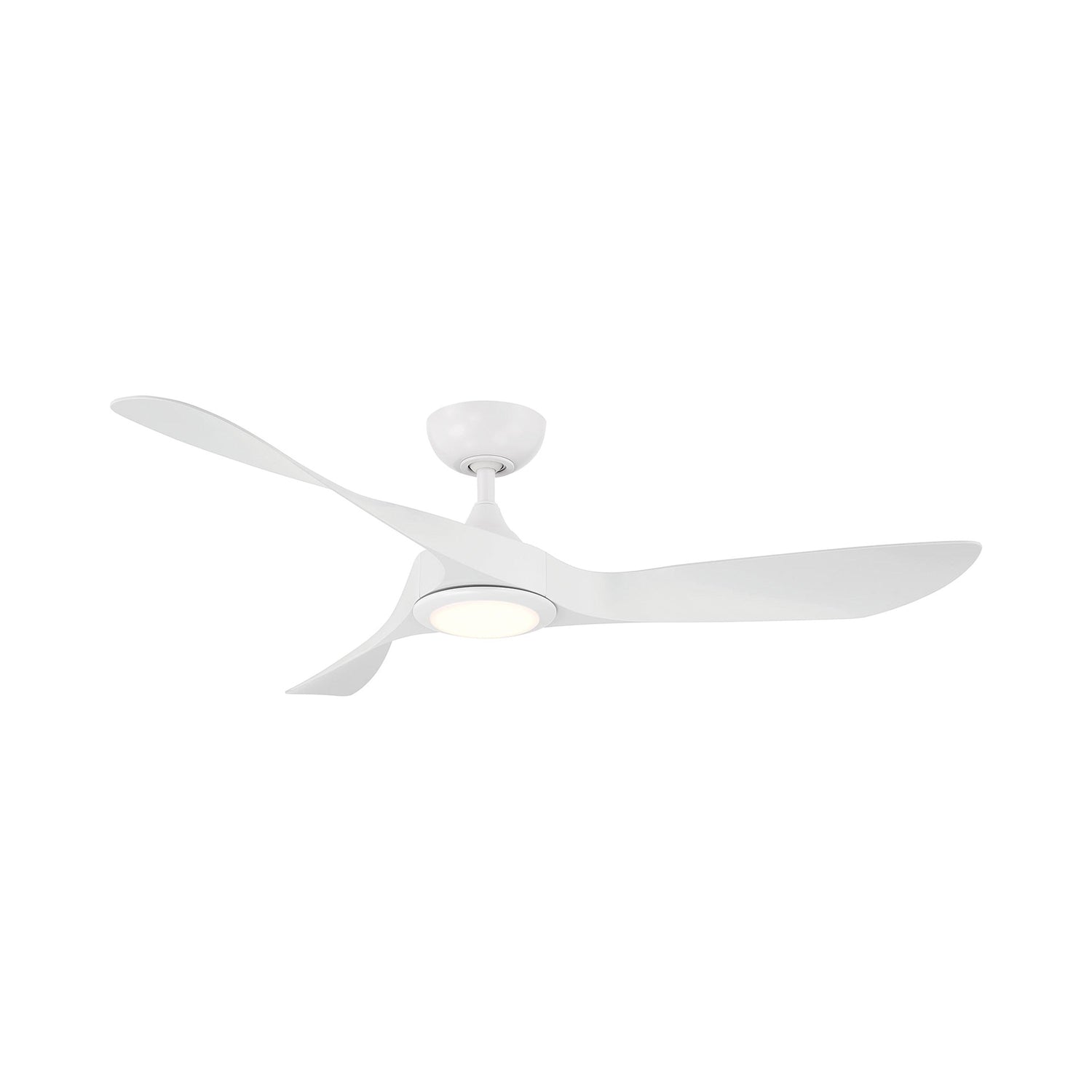 Swirl LED Flush Mount Ceiling Fan.