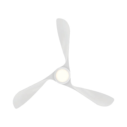 Swirl LED Flush Mount Ceiling Fan in Detail.