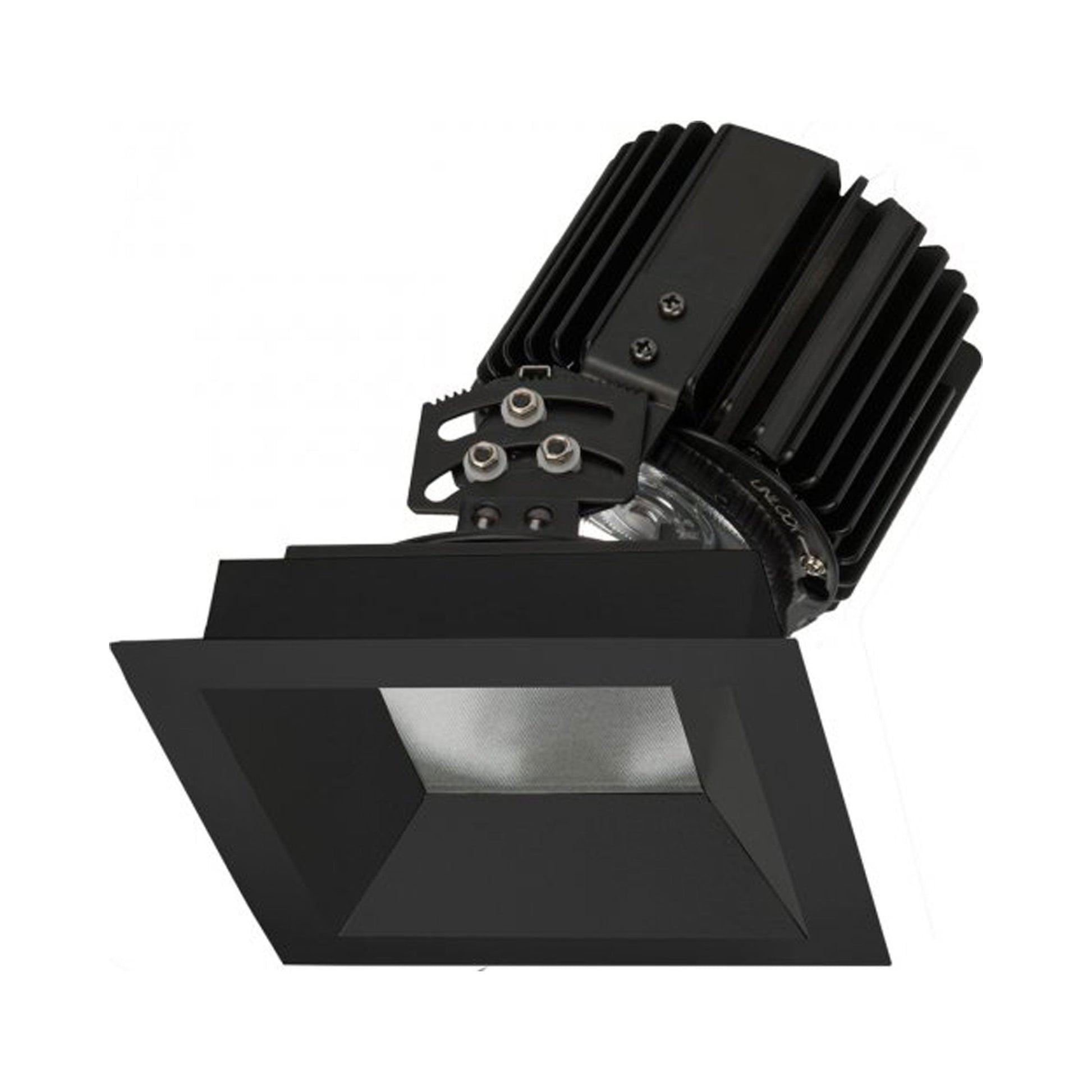 Volta 4.5 Inch Square Adjustable LED Recessed Trim in Detail.