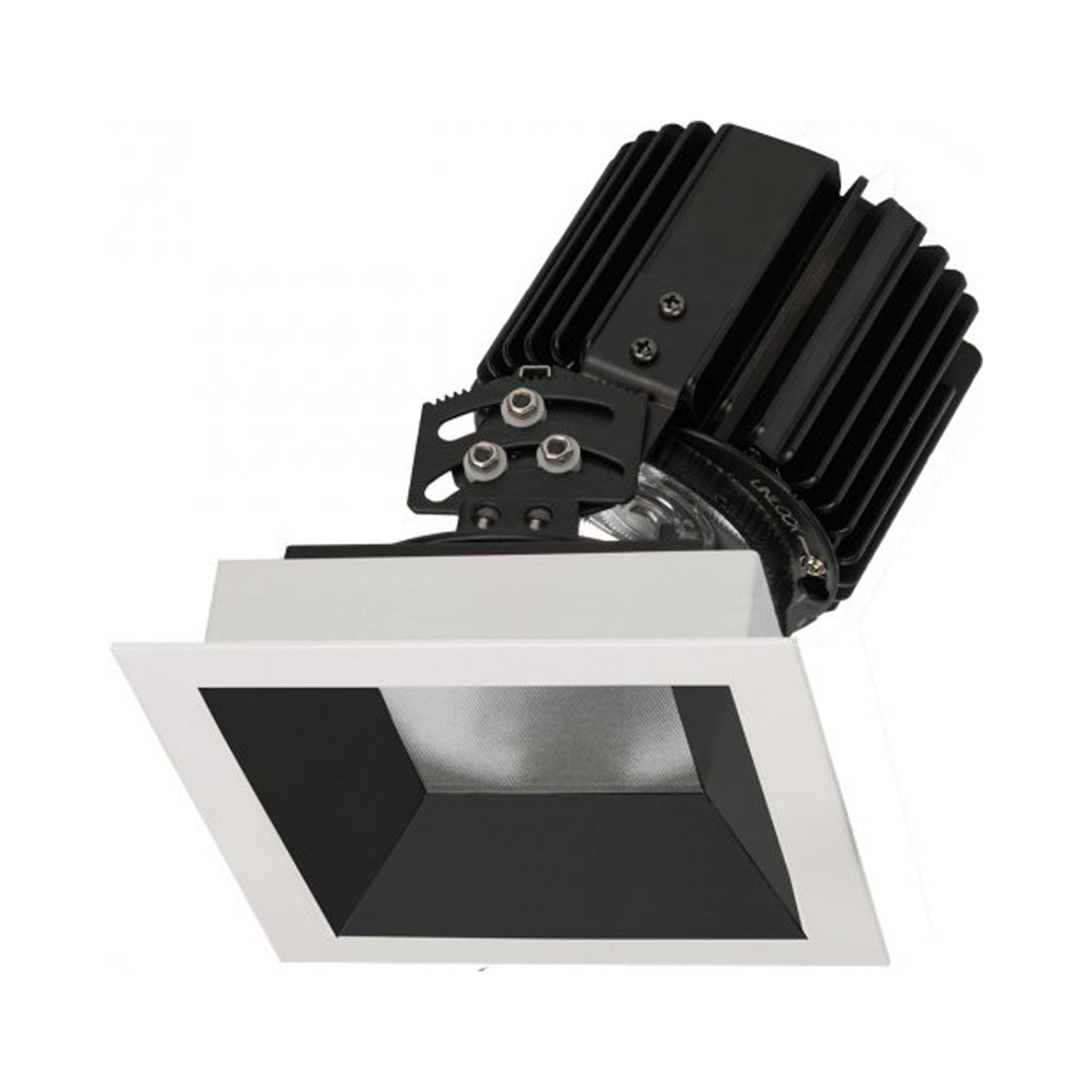Volta 4.5 Inch Square Adjustable LED Recessed Trim in Detail.