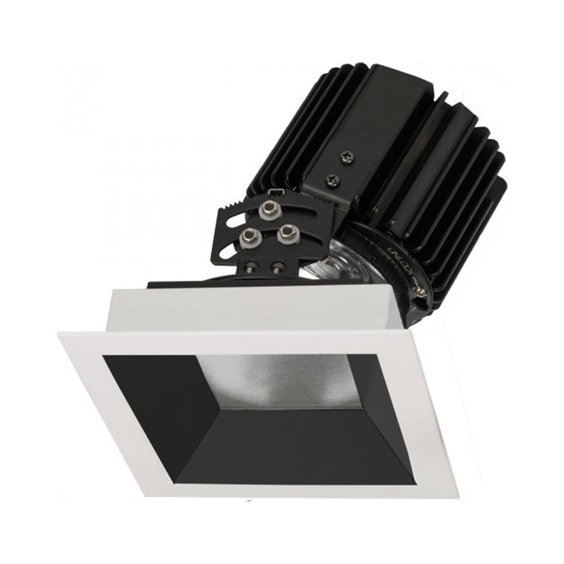 Volta 4.5 Inch Square Adjustable LED Recessed Trim in Detail.