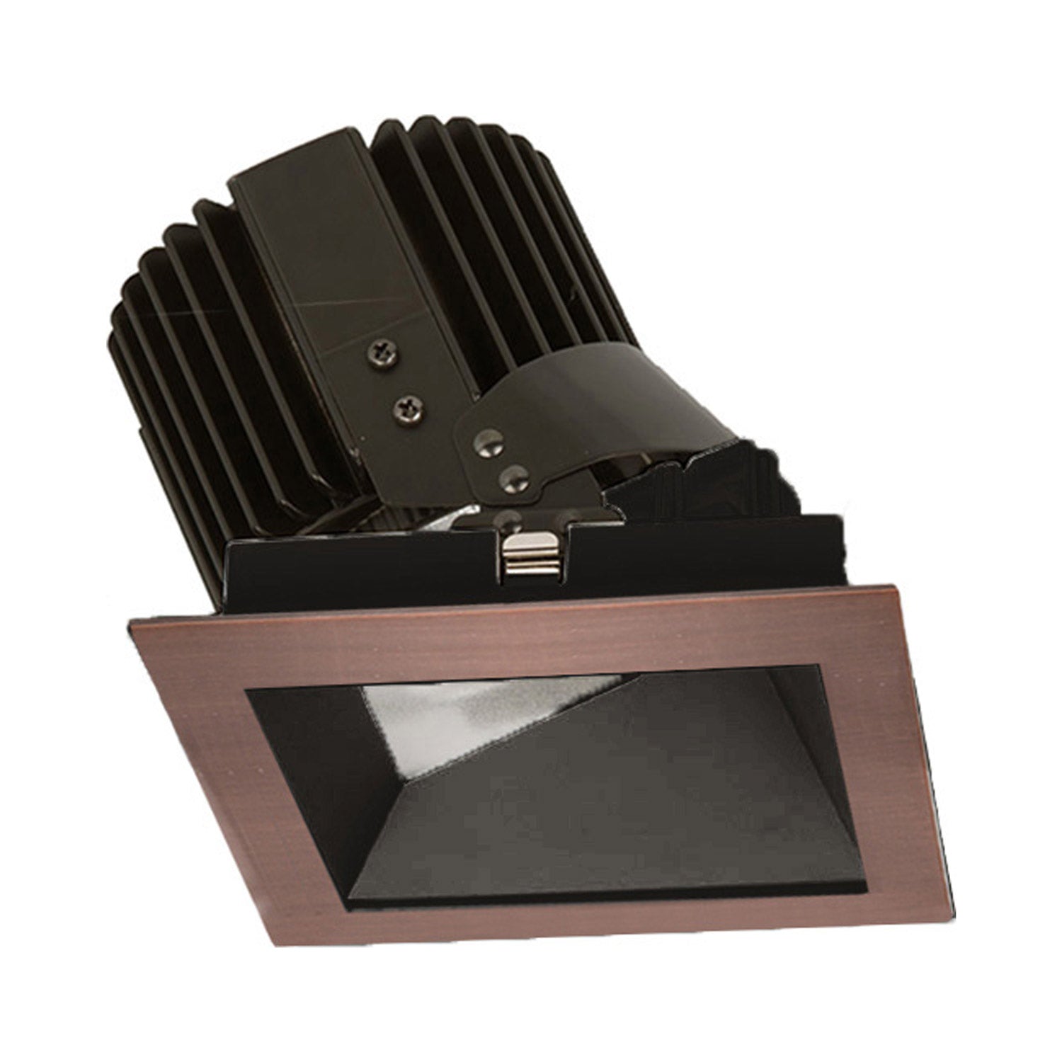 Volta 4.5 Inch Square Wall Wash LED Recessed Trim in Detail.