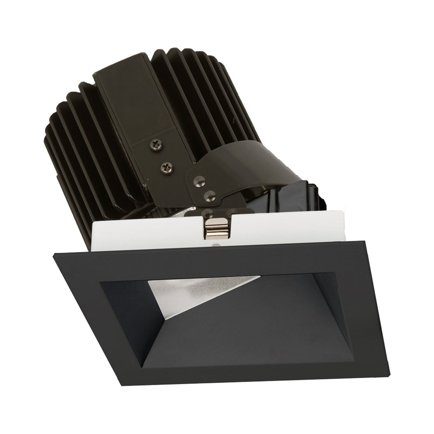 Volta 4.5 Inch Square Wall Wash LED Recessed Trim in Detail.