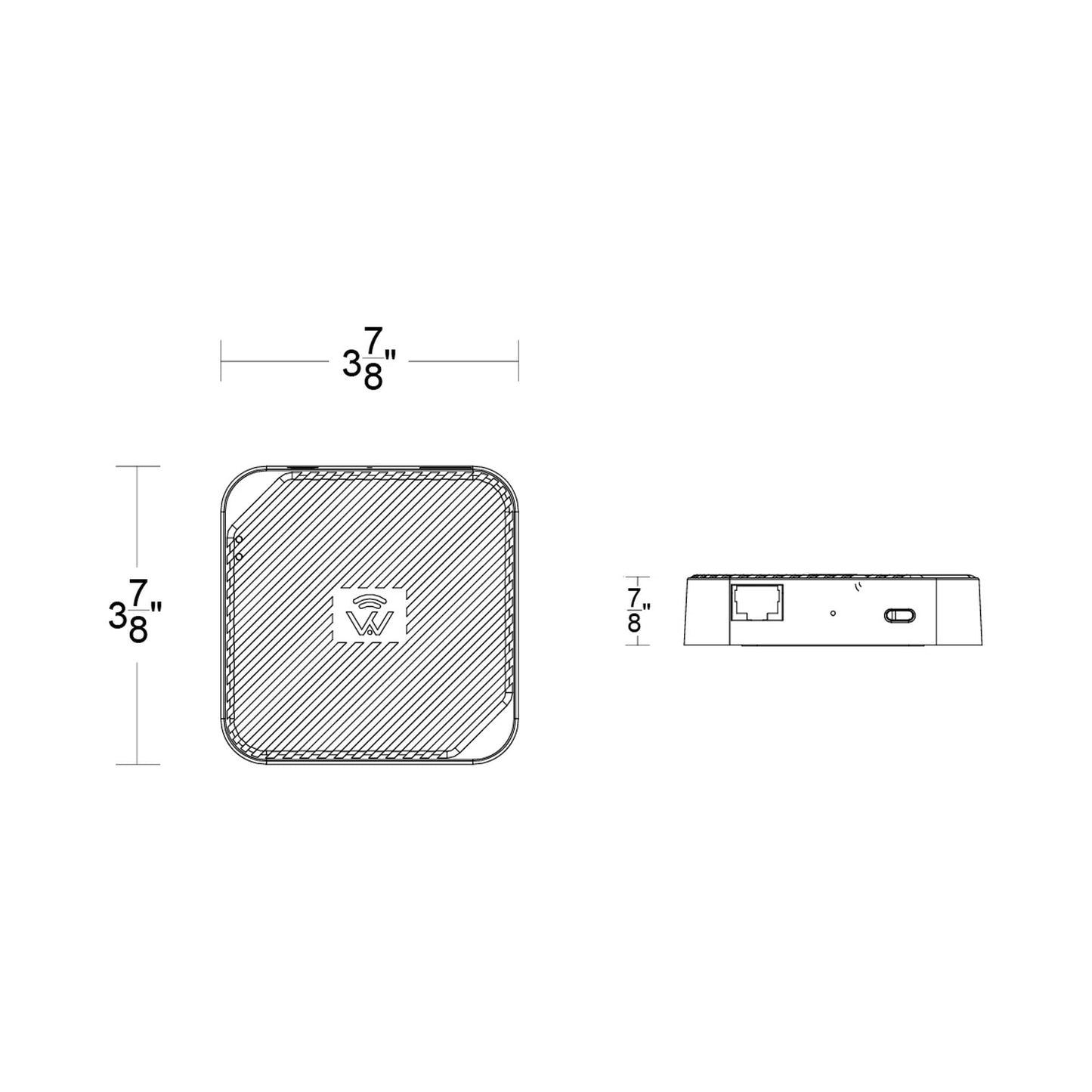 WAC-Mesh Portable Gateway - line drawing.