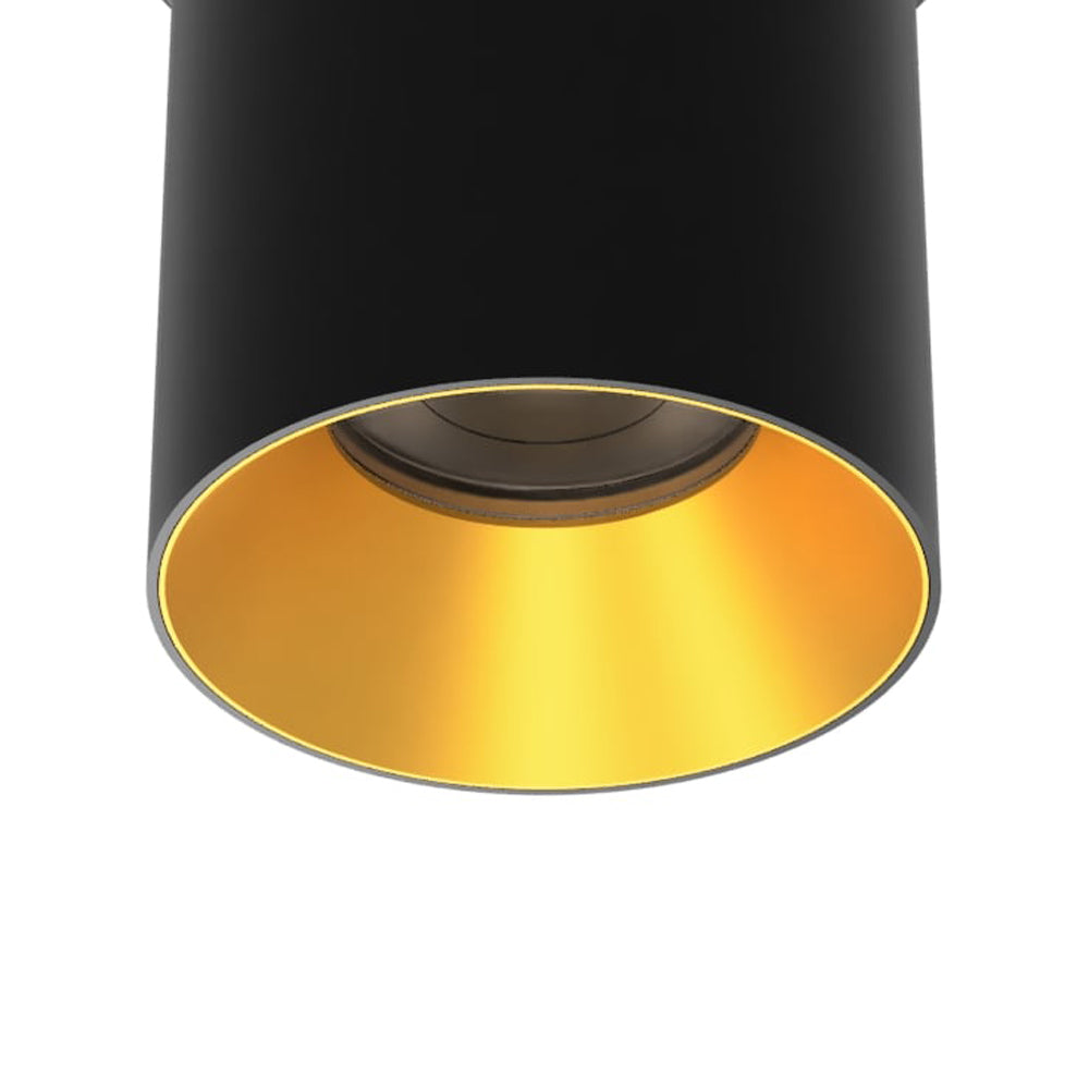 Zoron Round Outdoor LED Flush Mount Ceiling Light in Detail.