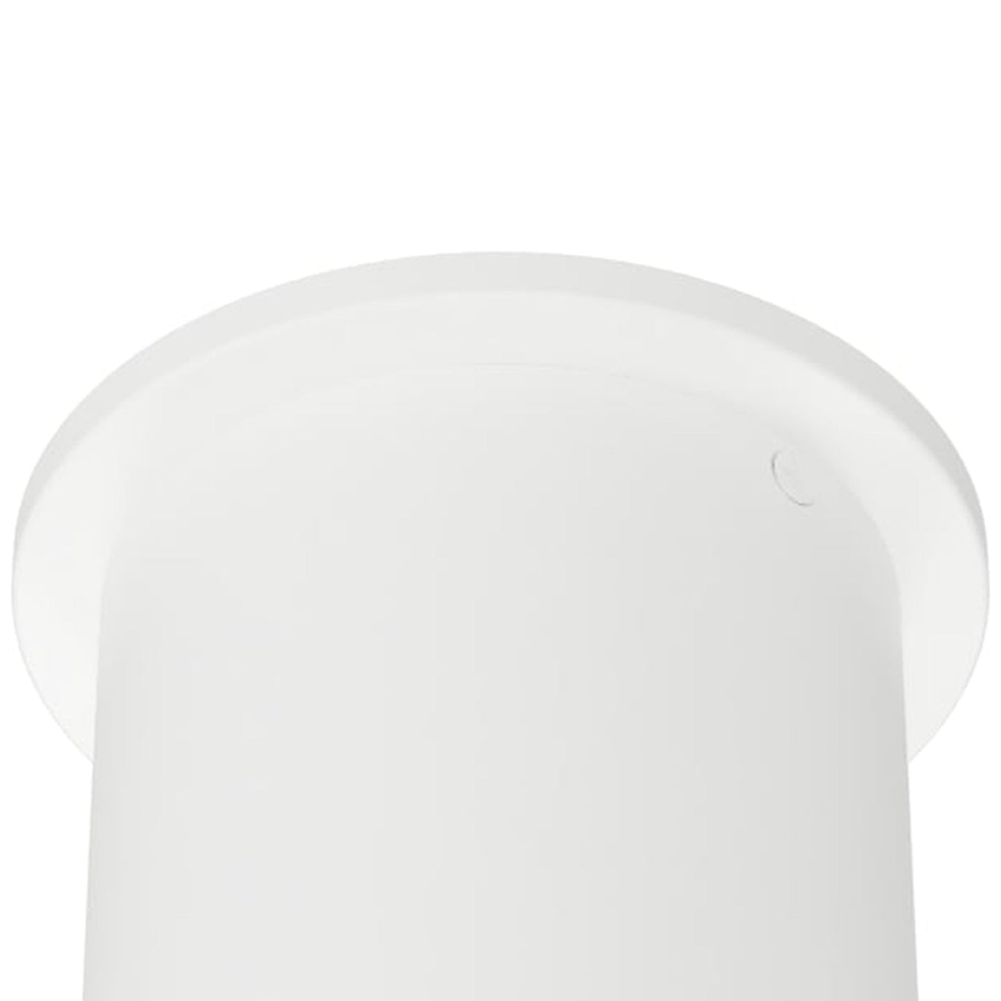 Zoron Round Outdoor LED Flush Mount Ceiling Light in Detail.