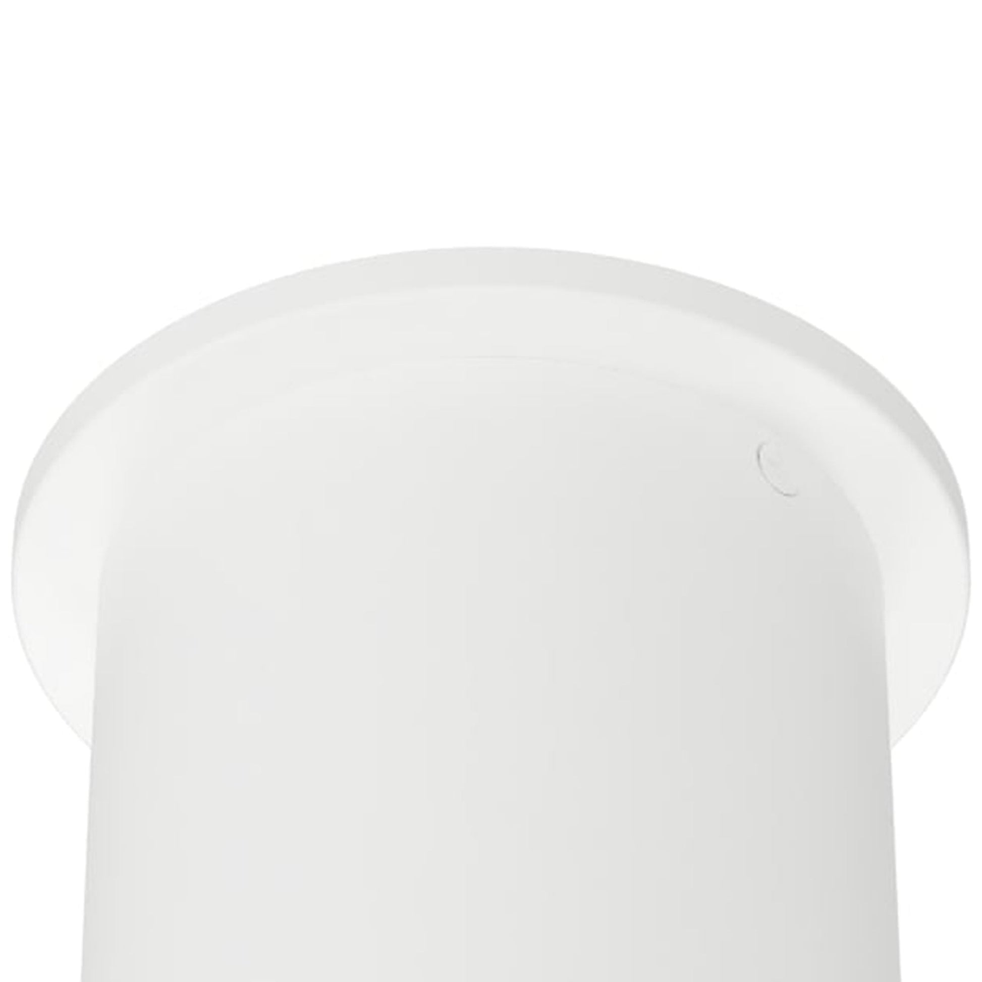 Zoron Round Outdoor LED Flush Mount Ceiling Light in Detail.