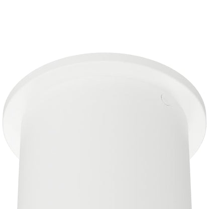 Zoron Round Outdoor LED Flush Mount Ceiling Light in Detail.