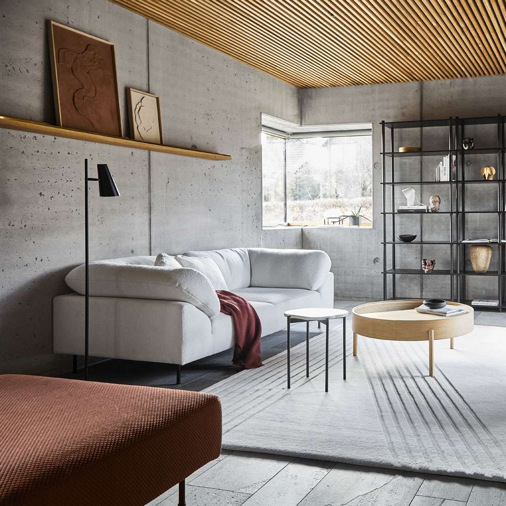 Cono Floor Lamp in living room.