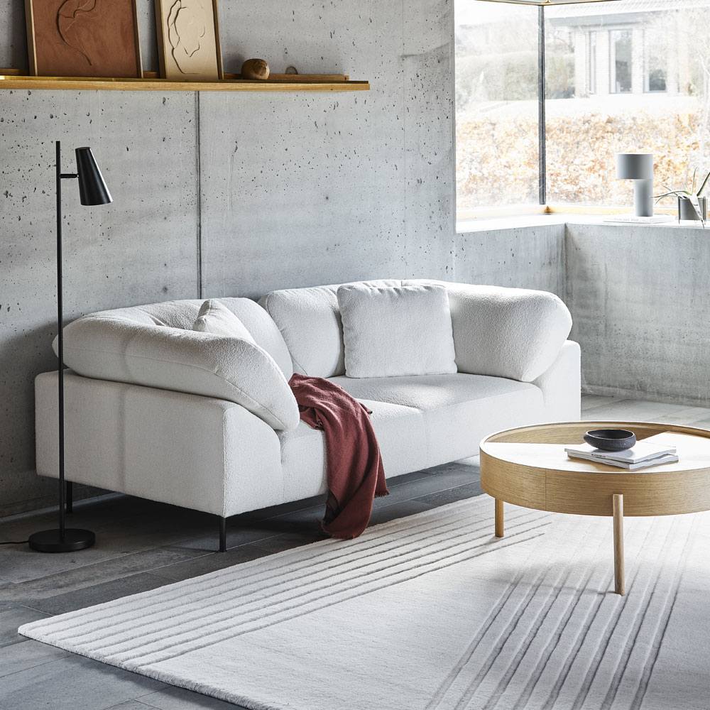 Cono Floor Lamp in living room.