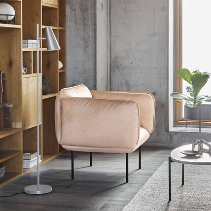 Cono Floor Lamp in living room.