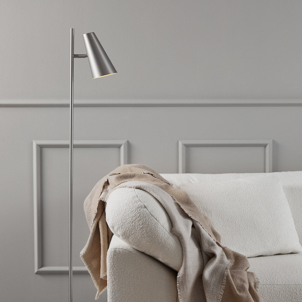 Cono Floor Lamp in living room.