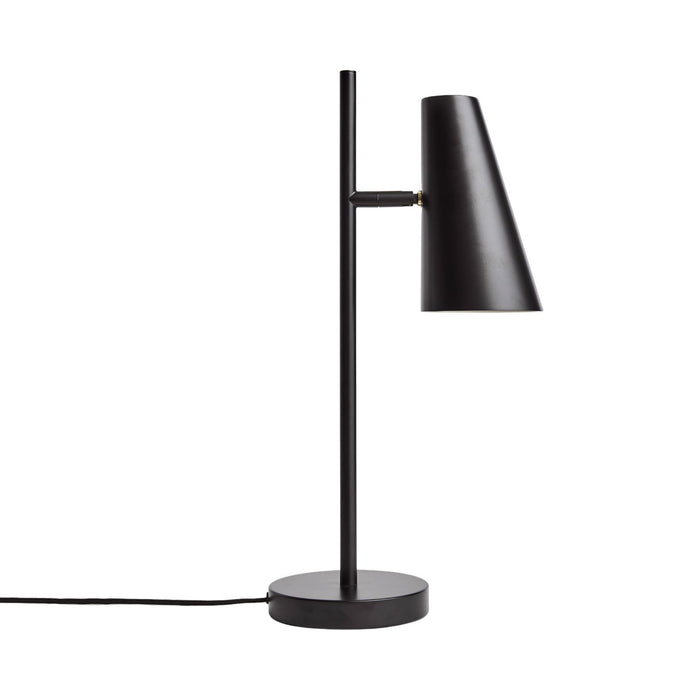 Cono Table Lamp in Black.
