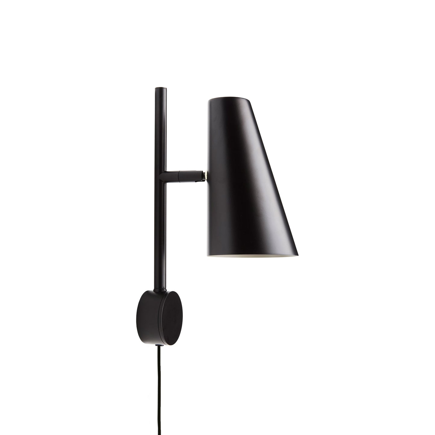 Cono Wall Light in Black.