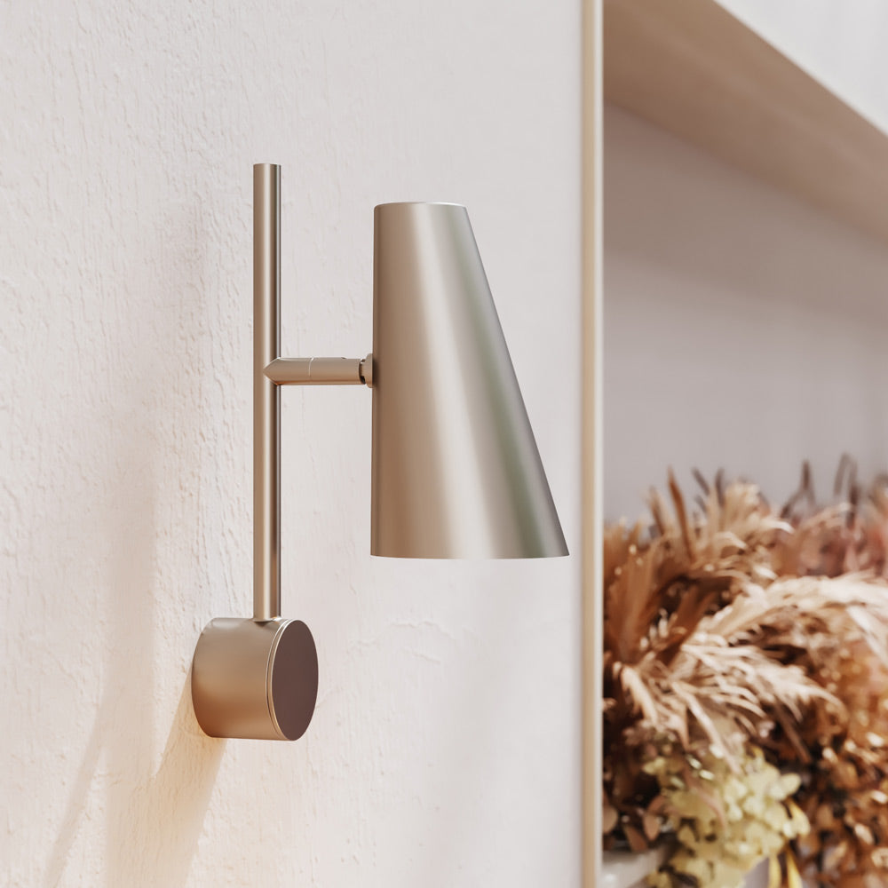 Cono Wall Light in Detail.