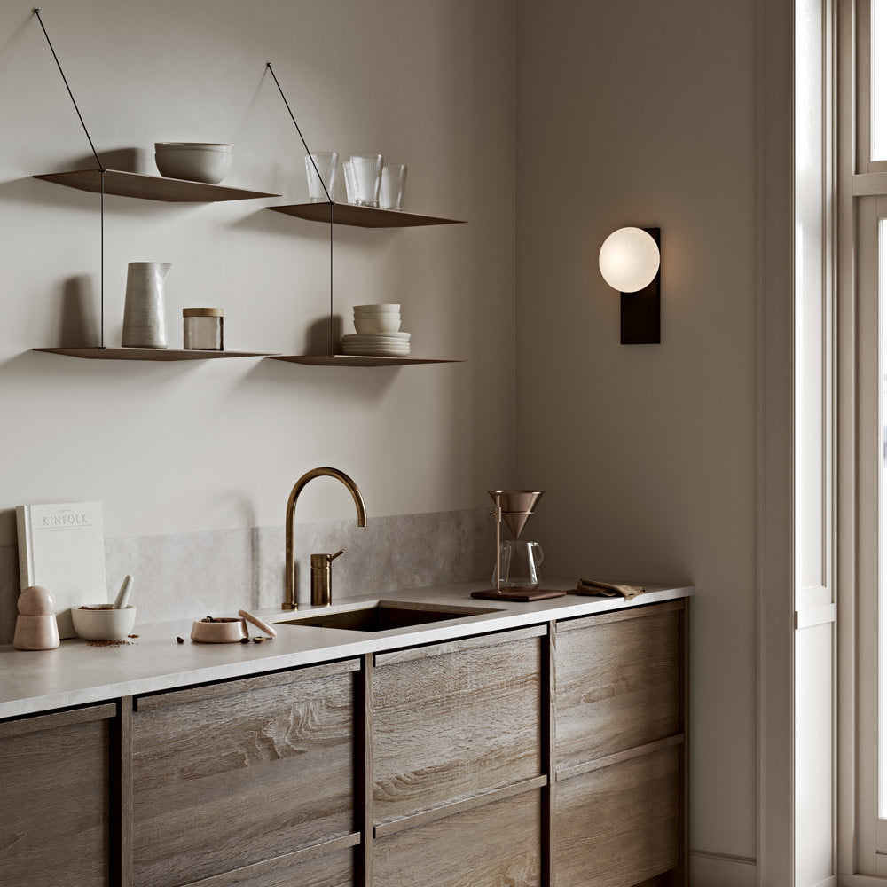 Dew Table / Wall Light in kitchen.