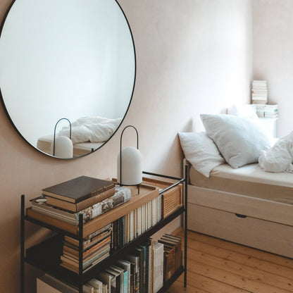 Ghost Table Lamp in bedroom.