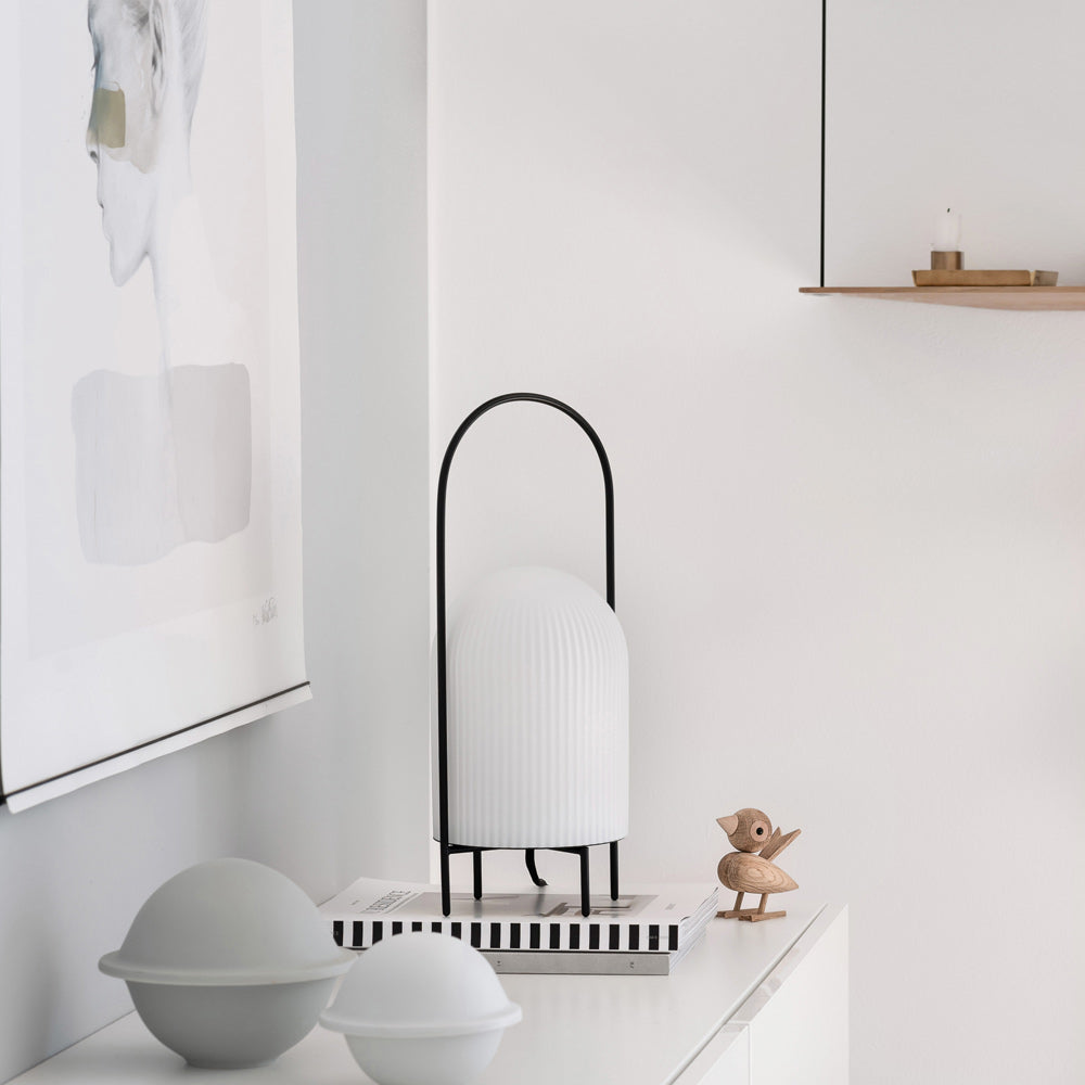 Ghost Table Lamp in living room.